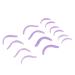 Reusable Lash Pads - 7 Pairs in Various Sizes for Beauty Salons - Purple | International Shipping - Buy Online on GoSupps.com
