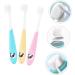 Healvian 3pcs Children's Toothbrush Set | Soft Bristles for Milk Teeth Cleaning | Fun & Safe Oral Care Toys - Buy Online on GoSupps.com