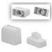 2x Roll-on Mini + Narrow for wax cartridges sugar cartridges with screw thread Kosmetex