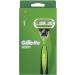 Buy Gillette Labs Wet Razor for Men - All-in-One Razor with Cleaning Element Travel Etui 5 Blades & Body Razor with Trimmer | International Shipping Available - Buy Online on GoSupps.com