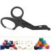 Titanium Bandage Shears 7.2'' Bent Stealth Black - Ideal for EMT, Nurses, and Students in Emergency Room - Black - Buy Online on GoSupps.com