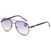 Lanomi bifokale pilot reading glasses blue light filter metal sunglasses with visual strength light gray readers uV protection visual aid reading help men women glasses 1.0 1.5 2.5 3.5 4.0 black 1.0 dioptria