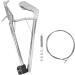 Zerodis Snake Tong & Clamp Catcher - Foldable Stainless Steel Snake Grabber for Safe Handling (100cm) - Ideal Reptile Hunting Tool - Buy Online on GoSupps.com