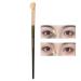 Eye Shadow Brush Synthetic Fibre Blending Brush for Makeup Half-Fan Shape | Eyeshadow Brush Professional Embellish Nose Bridge Eye Socket Side Shadow Smudge Bevel Sritob