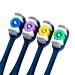 Hard bristled Toothbrush Set of 8 Hard Bristles for Deeper Cleaning Durable Brush Head Structure 8 Pieces