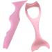 Baluue 6 Pcs Eyeliner False Eyelash Applicator Eyeshadow Mascara Eyelash Comb Applicator Pink - Buy Online on GoSupps.com