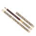 NOLITOY 2pcs Brow Pencil Brow Brush Eyeliner Pencil Longlasting Eyebrow Makeup Pen Spiral Women's Filler 1 count (Pack of 1) As Shown