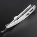 Fomiyes Stainless Steel Razor Holder - Premium Shaver Stand for Men | Hairdresser Shaver Holder for Beard & Nose Hair Blades - Buy Online on GoSupps.com