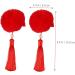 minkissy 15 Pairs Tassel Hair Ball Hair Clip Chinese Hair Clip Chinese Hair Stick Pompom Tassel Hair Barrettes Baby Tiara Hair Clips Child Chinese Style Artificial Fur Red Accessories - Buy Online on GoSupps.com
