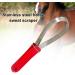 GeKLok Shedding Blade Horse Hair Brush Stainless Steel Dual Sided Blade Shedding Tool Riding Horse Sweat Scraper(Red) - Buy Online on GoSupps.com