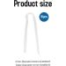 10Pcs Lightweight Phonak Hearing Aid Tubes - Clear Sound Transmission - Replacement Tubes for Most Hearing Aids - Buy Online on GoSupps.com