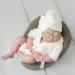 Soimiss Baby Bathrobe & Cotton Swimming Suits | Thick & Cozy for Newborns (0-1 Months) - Pink & White Options - Buy Online on GoSupps.com