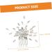 Housoutil Hair Comb Prom Headpiece Rhinestone Headband Bridal Tiara Wedding Hair Wedding Headband Prom Headband Diamond Headpiece Wedding Tiara Accessories Horse Eye Bride Alloy - Buy Online on GoSupps.com