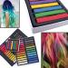 Trimming Shop Temporary Hair Chalk 12pcs Set - Non-Toxic Pastel Hair Dye for Halloween Makeup & Birthday Salon - Washable Hair Color Pack - 12 Count - Buy Online on GoSupps.com