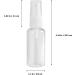 MUKLEI 40 PCS 30 ml Clear Plastic Spray Bottles Empty Fine Mist Bottles with Funnels and Labels Travel Size Atomiser Bottle Refillable Containers for Toiletries Makeup Cleaning M - Buy Online on GoSupps.com