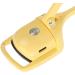 Qukaim Electric Lash Curler Electric Lash Curler Portable Heated Eyelash Curler Rechargeable 3 Gears Temperature Adjustable Yellow - Buy Online on GoSupps.com