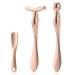 Sibba 3 PCS Makeup Spatula Set - Beauty Skincare Tools for Facial Lotion, Face Cream, Masks - Metal Spoons for Mixing and Applying Creams - Esthetician Approved - Buy Online on GoSupps.com