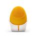 Exfoliating Face Scrubber Face Massager Brush Pore Deep Cleansing Silicone High Density Soft Bristles for Exfoliating Massaging Deep Cleansing Yellow