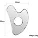 Liuchanghe Gua Sha Stainless Steel Facial Tool | Gua Sha Scraping Massage for Face Eyes Neck & Body - Shop Internationally - Buy Online on GoSupps.com