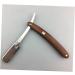 Buy Magiclulu Men's Foldable Razor Double Edge Hair Cutter & Shaving Tool Premium Wooden Straight Razor for a Perfect Shave - Buy Online on GoSupps.com