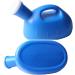 2000 ML Men's Urinal with Lid Large Capacity Emergency Plastic Pee Holder with 1.1M Hose Reusable Easy to Clean White - Buy Online on GoSupps.com