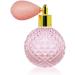 Topxome 100ml Crystal Art Vintage Style Empty Refillable Perfume Atomizer Short Tassel Spray Bitter Bottle With Air Bag (Pink) - Buy Online on GoSupps.com