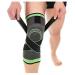 Shefave Knee Brace for Arthritis ACL and Meniscus Tear Adjustable Knee Sleeves for Sports Workout Weight Lifting Knee Support for Men and Women -Single (S)
