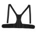 Posture Corrector Adjustable Breathable Back Straightener Spine Corrector for Men and Women Black
