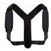 n/a Posture Corrector Adjustable Spine Back Shoulder Lumbar Brace Support Belt Posture Correction Prevent Slouching (Color : Black Size : One size) Handmade Full moon lofty ambition