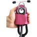 Pink Leather Hip Clip Stethoscope Holder - Durable Holster for Medical Professionals - Buy Online on GoSupps.com
