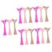 ABOOFAN 15 Pcs Eyeliner Eyeshadow Baffle Silicone Makeup Applicator Guide Tool for Makeup Eye Makeup Tool