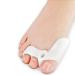 Jycch gel separator hammer head smooth with forefoot pad large toe smoothing for the treatment of hammer head cysts overlapping toes and corneal bubbles 2 pairs