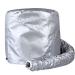 Hair Steamer for Conditioning - Warm Stretchable Conditioning | Eliminating The Danger of Electric Scald Burn for Nutrition Hair Oil Curly Straight Hair Sritob Silver - Buy Online on GoSupps.com