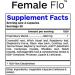 Female Flo - Vegan Natural PMS Support | Pre-Menstrual Symptom Relief | 60 Vegetarian Capsules - Buy Online on GoSupps.com