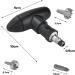 HXHWKEN Golf Shoe Spikes Wrench & Spike Remover - Durable Cleat Tool with Plastic Handle for Golf Accessories - Buy Online on GoSupps.com