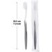 Disposable Toothbrushes with Gray Handle - Individually Wrapped Travel & Hotel Pack (100) - Buy Online on GoSupps.com