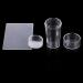 Libcflcc DIY Nail Art Tools - Transparent Stamper Scraper & Image Plate for Women - Perfect for Manicure & Stamping - Buy Online on GoSupps.com