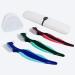 Denture Cleaning Brush 5 Pcs False Teeth Brushes Denture Cleaner Toothbrush Hard Denture Brush Double-Sided Toothbrush for False Teeth Cleaning - Buy Online on GoSupps.com