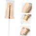 Beavorty 2pcs Lotion Pump Foaming Dispenser Replacement Pump Head Bottle Pump Replacement Air Pump Make up 10x2.3cm Golden - Buy Online on GoSupps.com