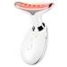 Neck Face Massager Face Sculpting Tool 3 Colour Modes and Vibration for Facial Massager for Double Chin White
