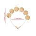 Teensery Seashell Crown Faux Pearl Headband for Women & Girls - Gold | Perfect for Bridal Party & Wedding - Buy Online on GoSupps.com