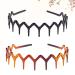 Fomiyes Zick-Zack Haarband 2Pcs Stylish Forehead Hairband for All Hairstyles | International Shipping Available - Buy Online on GoSupps.com