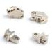 4 Pack Eyeglass Hinges Acetate Sunglasses Spring Hinges Replacement Repair Parts for Plastic Eyeglasses