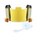 DUTYBOD Football Visor The Football Helmet Eye Protection and Football Equipment Sets for Youth & Adults Gold