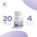 Balance Breens Melatonin 20mg Fast-Dissolve Tablets - Natural Berry Flavor | Non-Habit Forming Sleep Aid for Falling Asleep Faster & Staying Asleep Longer | Non-GMO, Gluten-Free, Vegan - 120 Count - Buy Online on GoSupps.com
