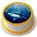GREAT WHITE SHARK 7.5" PREMIUM Edible RICE PAPER Cake Topper TEXT D1 - Buy Online on GoSupps.com