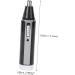 FRCOLOR 2 Pieces 2 Best Nose Hair Trimmer Hair Clipper Ear Hair Trimmer And Ear Trimmer Nose Trimmer Electric Set Mediumx2pcs Blackx2pcs - Buy Online on GoSupps.com