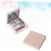 NOLITOY 2pcs Highlighters Lip Balm Makeup Pallette Pink Empty Eyeshadow Dish Eye Shadow Magnetic Empty Shell - Buy Online on GoSupps.com