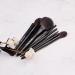 Pearlescent Black Series Cosmetic Brush Set - 10 Portable Makeup Tools for Beginners | International Shipping - Buy Online on GoSupps.com