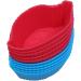Zerodeko 20 Pcs Silicone Molds Candy Baking Cups Silicone Baking Cups Leaf Cake Mold Muffin Cup to Bake As Shownx2pcs mediumx2pcs - Buy Online on GoSupps.com